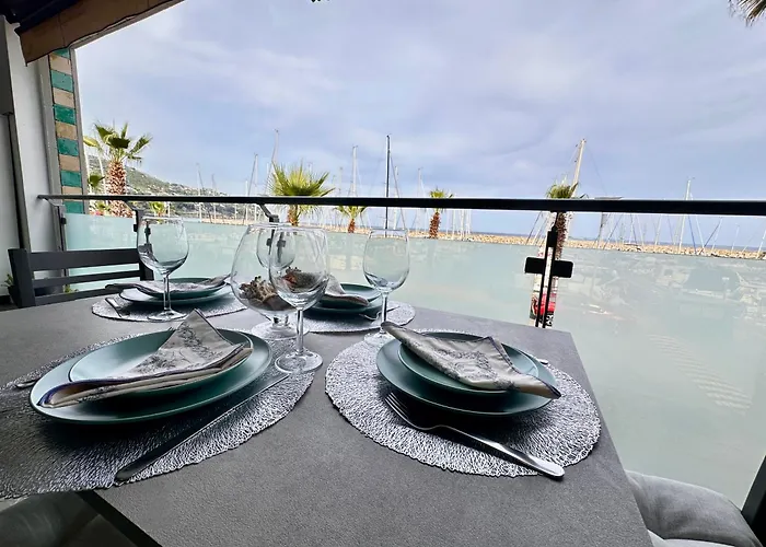 Апартаменты Marina Dei Sogni Bilocale - Fronte Mare Con Parcheggio Gratuito E Aria Condizionata Сан-Лоренцо-аль-Маре